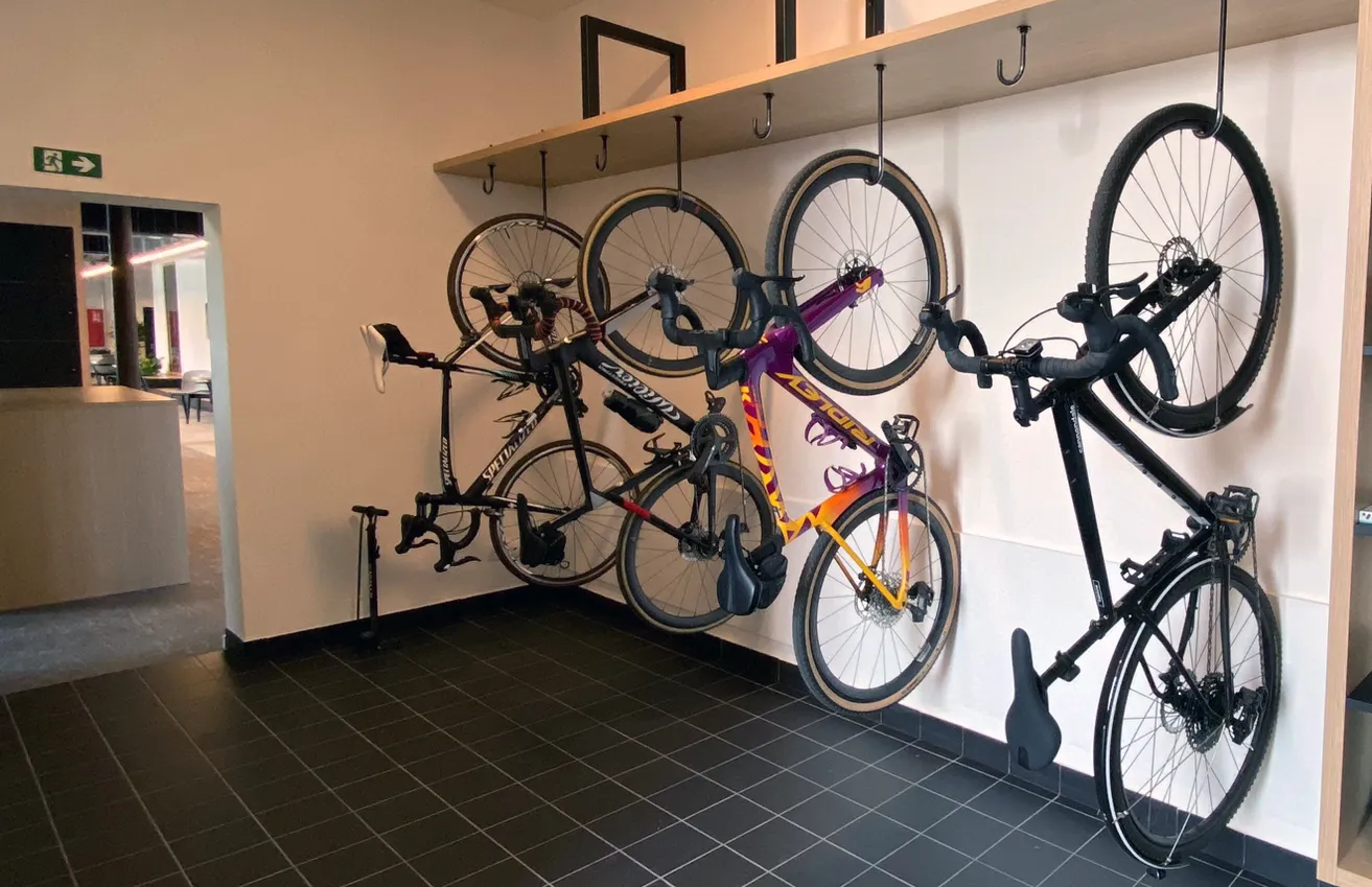 Fietsen nieuw kantoor